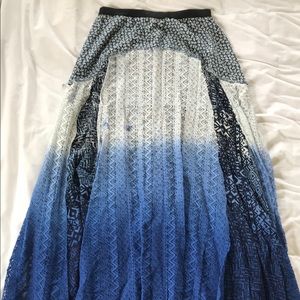 Boho Flowy Maxi Skirt